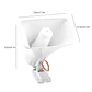 Sirena de bocina dual 150 dB para alarma - Miniatura 4