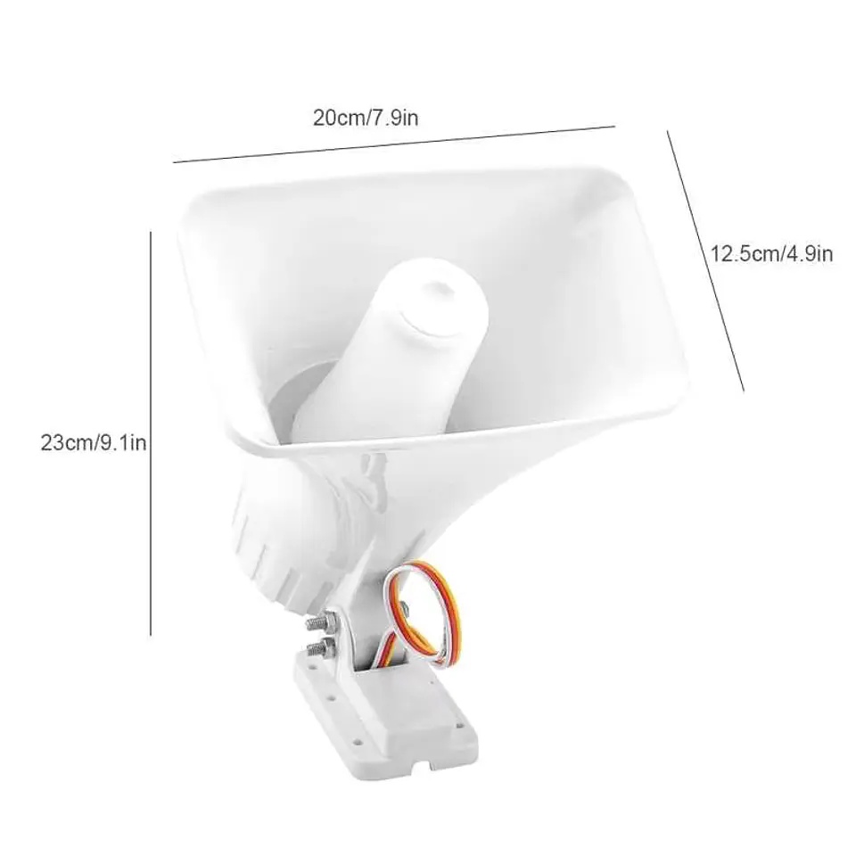 Sirena de bocina dual 150 dB para alarma 4