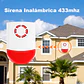 Sirena Baliza inalámbrica Exterior 433mhz 120db con batería de respaldo - Miniatura 3