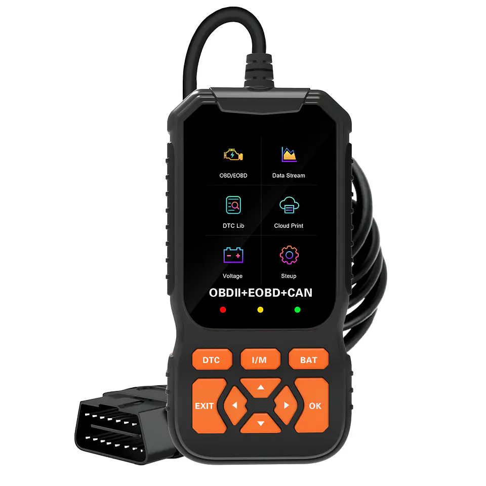 Escanner Automotriz OBD II, EOBD y CAN - Herramienta de diagnóstico automotriz - Lector de códigos de error 1