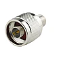 Conector Adaptador Macho Tipo N a Conector Hembra Tipo F - Miniatura 1