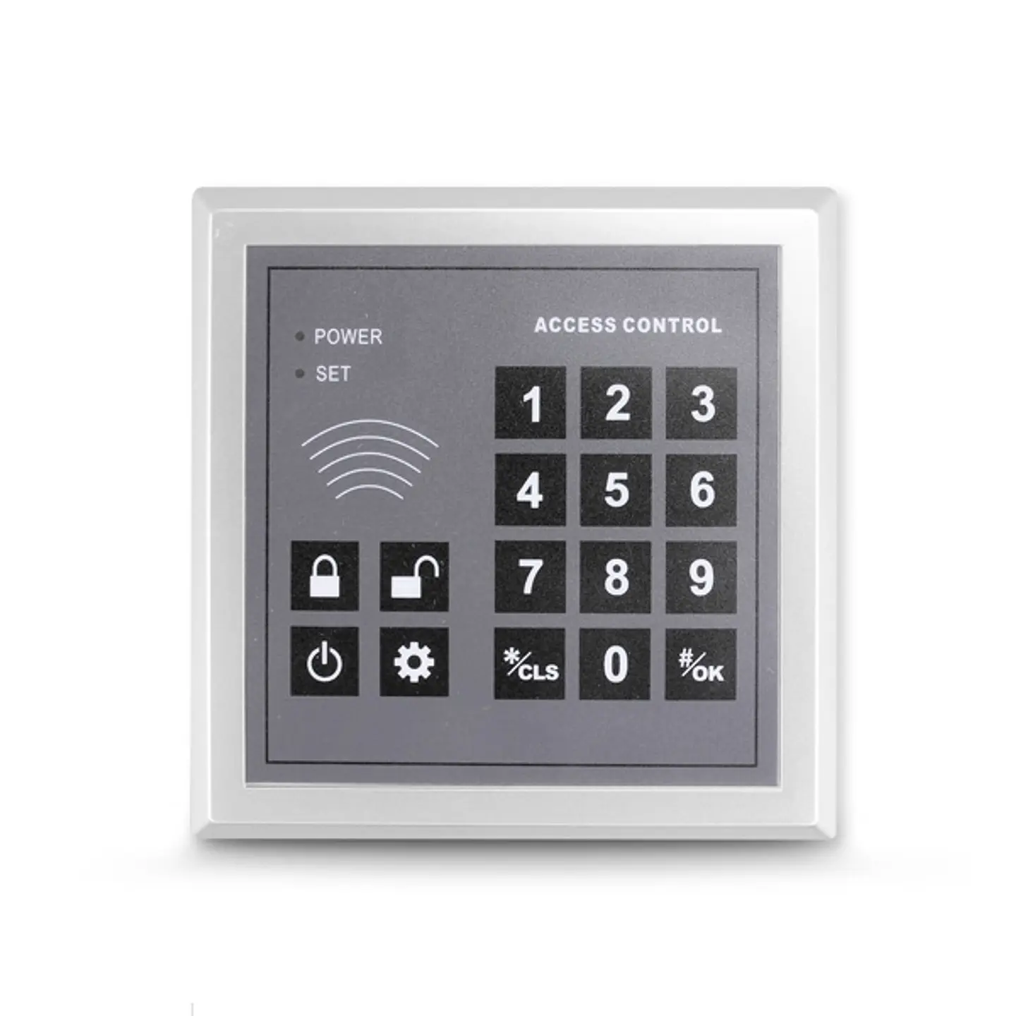 Teclado Control Remoto Inalámbrico para alarma GSM 433mhz con Adaptador 1