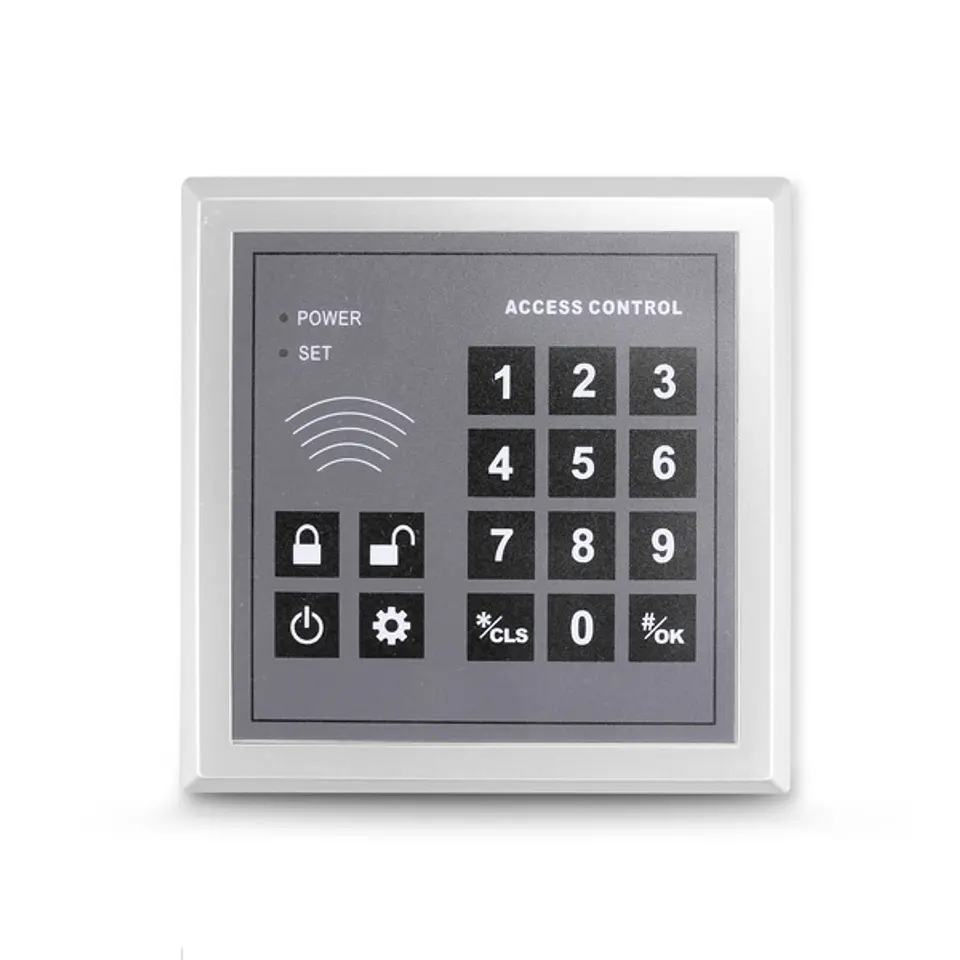 Teclado Control Remoto Inalámbrico para alarma GSM 433mhz con Adaptador 1