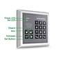 Teclado Control Remoto Inalámbrico para alarma GSM 433mhz con Adaptador - Miniatura 2