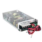 Fuente de Alimentación Conmutada 12V/24V con Función UPS y Cargador de Batería, 180W, Entrada 110V/220V CA a CC - Miniatura 1