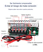 Fuente de Alimentación Conmutada 12V/24V con Función UPS y Cargador de Batería, 180W, Entrada 110V/220V CA a CC - Miniatura 4