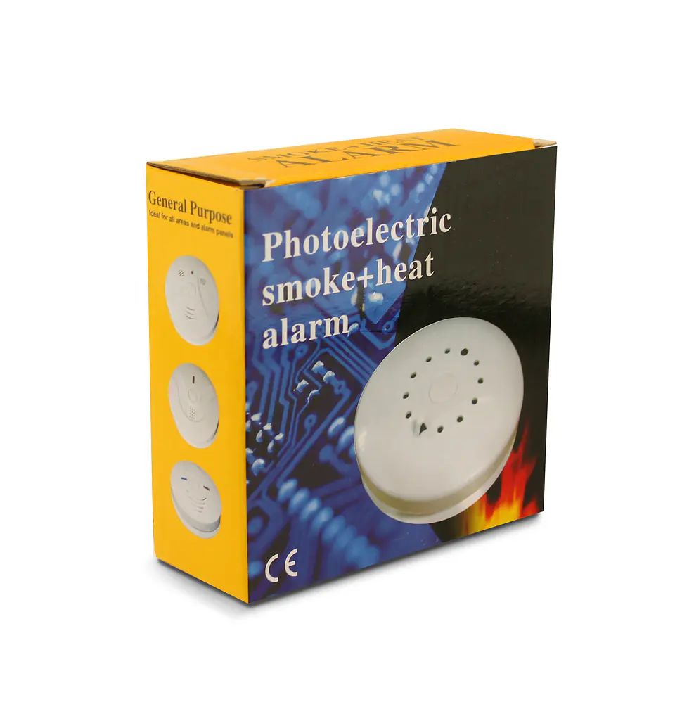 Sensor de Humo y Calor Alámbrico 6