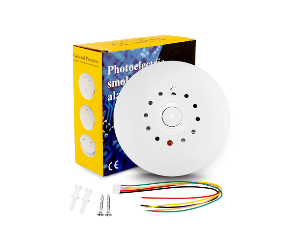 Sensor de Humo y Calor Alámbrico