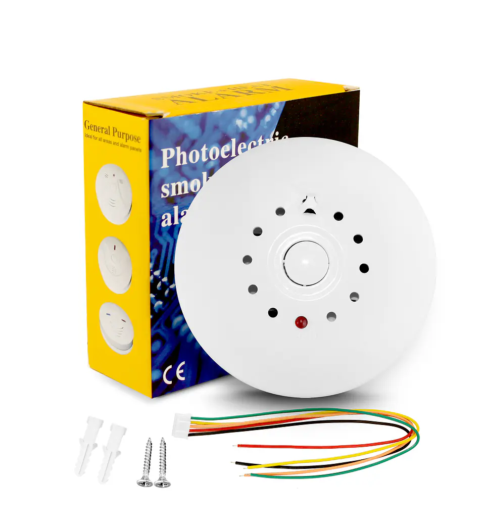 Sensor de Humo y Calor Alámbrico 8