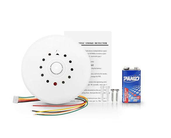 Sensor de Humo y Calor Alámbrico