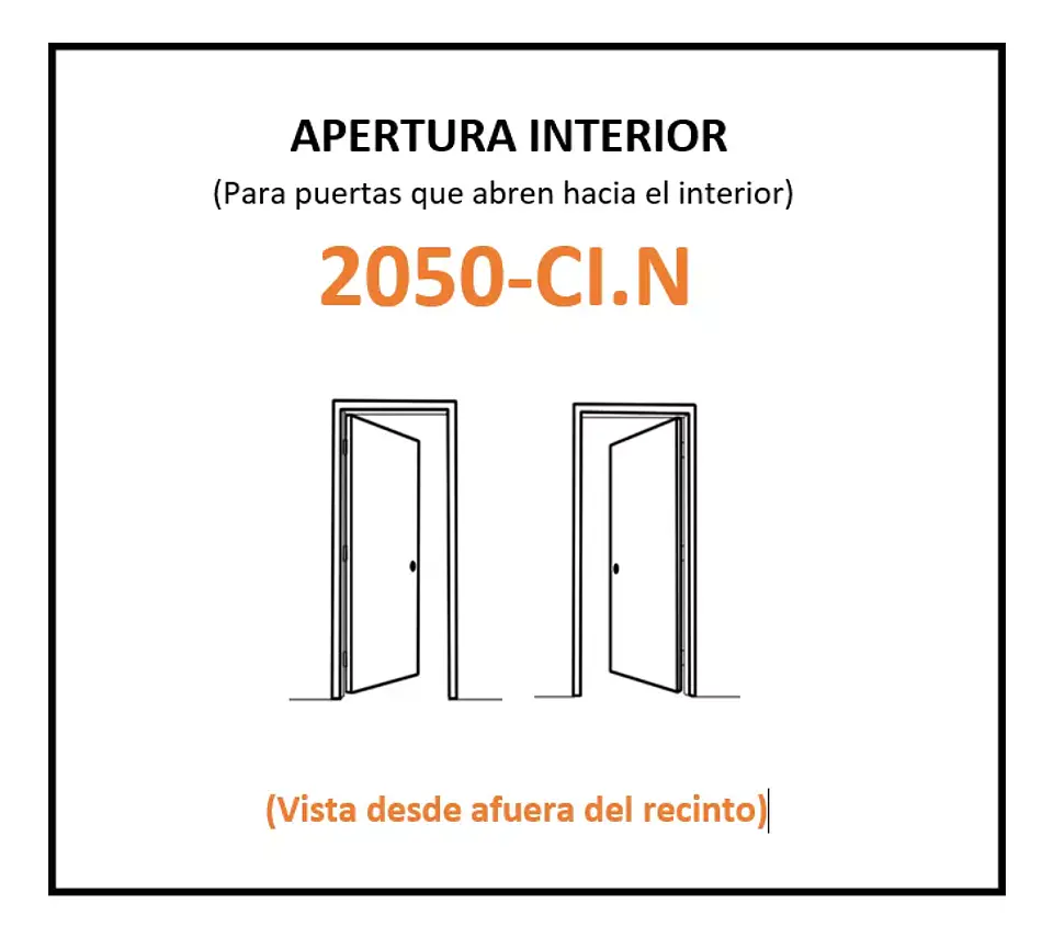 Cerradura Eléctrica Scanavini 2050 apertura interior con trasformador y caja metálica 3