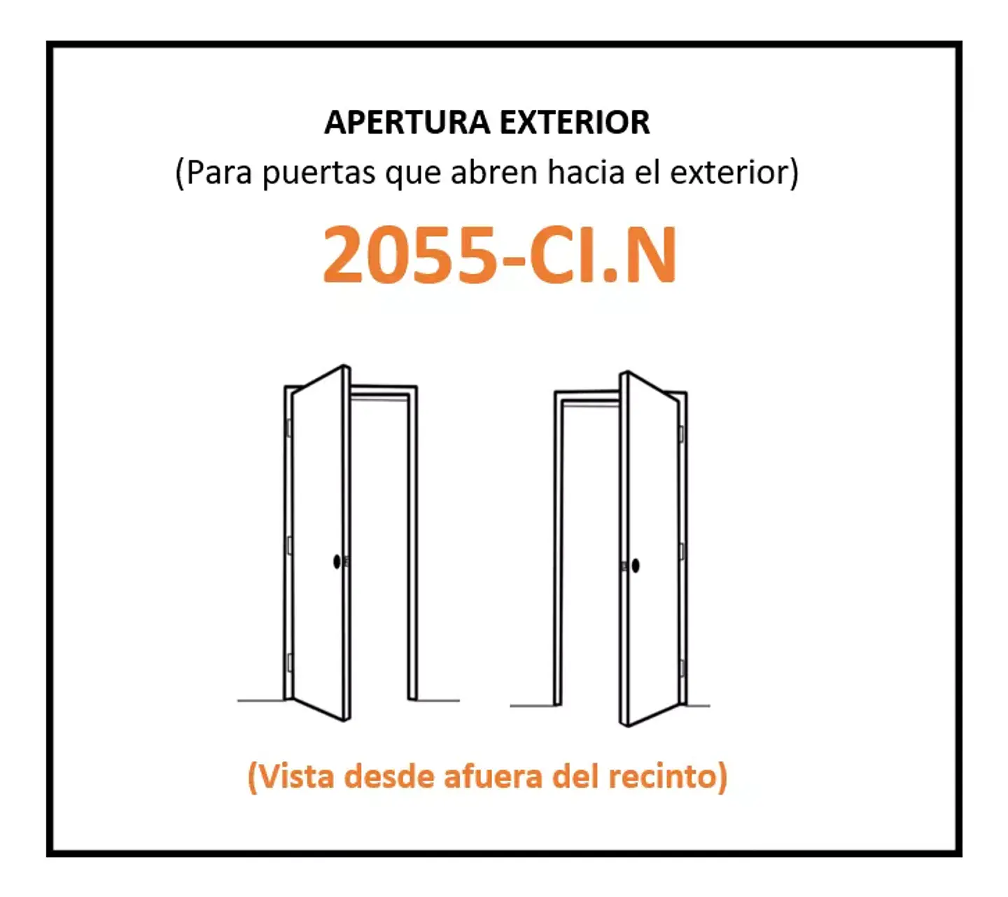Cerradura Eléctrica Scanavini 2050 apertura exterior con trasformador y caja metálica 2