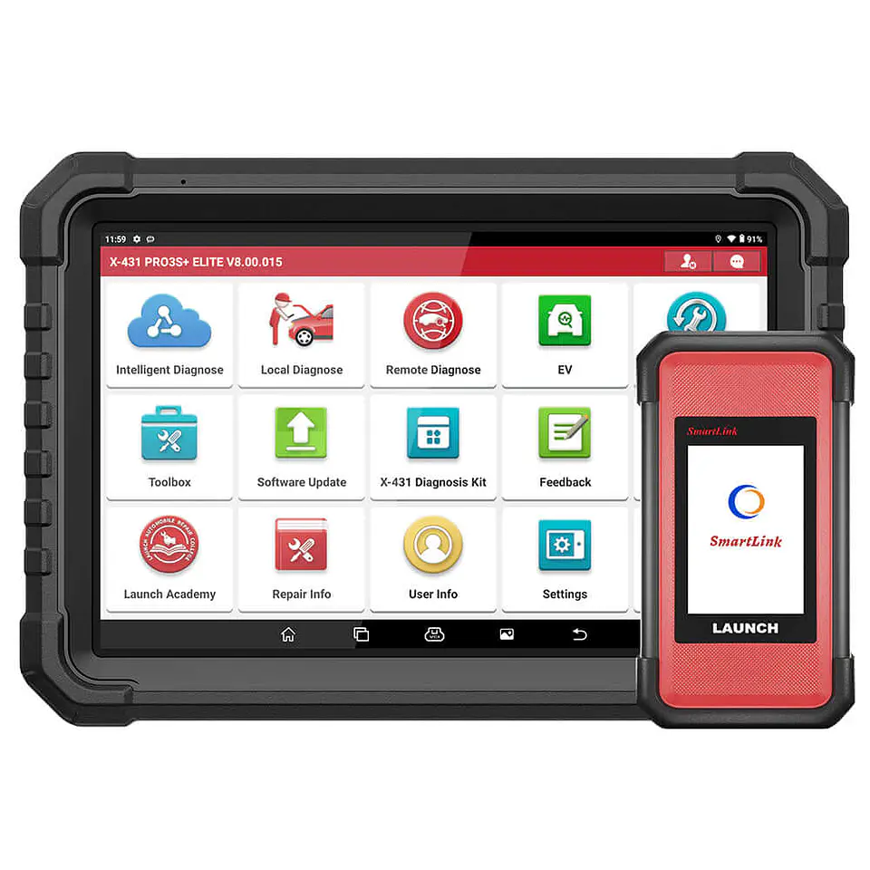 LAUNCH X431 PAD V Elite Smartlink – Escáner de Diagnóstico Profesional para Vehículos Ligeros y Pesados 2