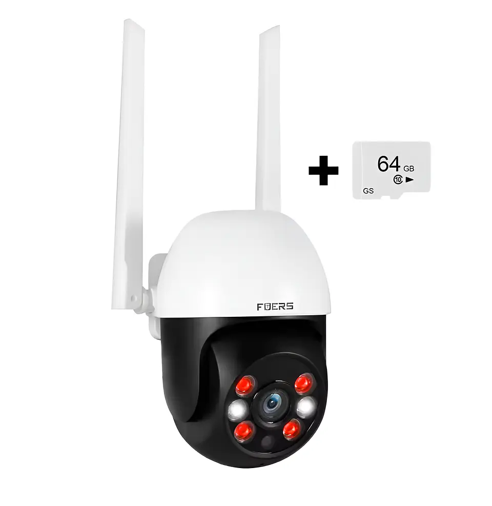 Cámara IP Wifi 8 MP 4K - Seguridad Exterior Inteligente 1