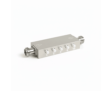 Atenuador de Pasos RF Ajustable 0-30dB, DC-3GHz, 5W - Conector N-Hembra