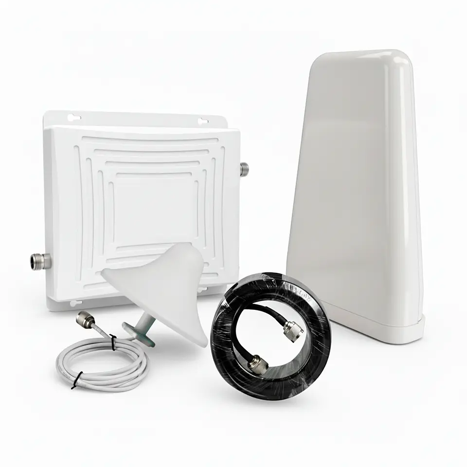 Amplificador de Señal de Teléfono Móvil 2G 3G 4G Tri Bandas 850/1900/700 mhz 1