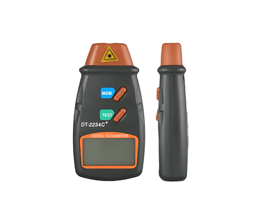 Tacómetro Láser Digital sin Contacto – Medidor de RPM para Motores, Tornos y Maquinaria Industrial