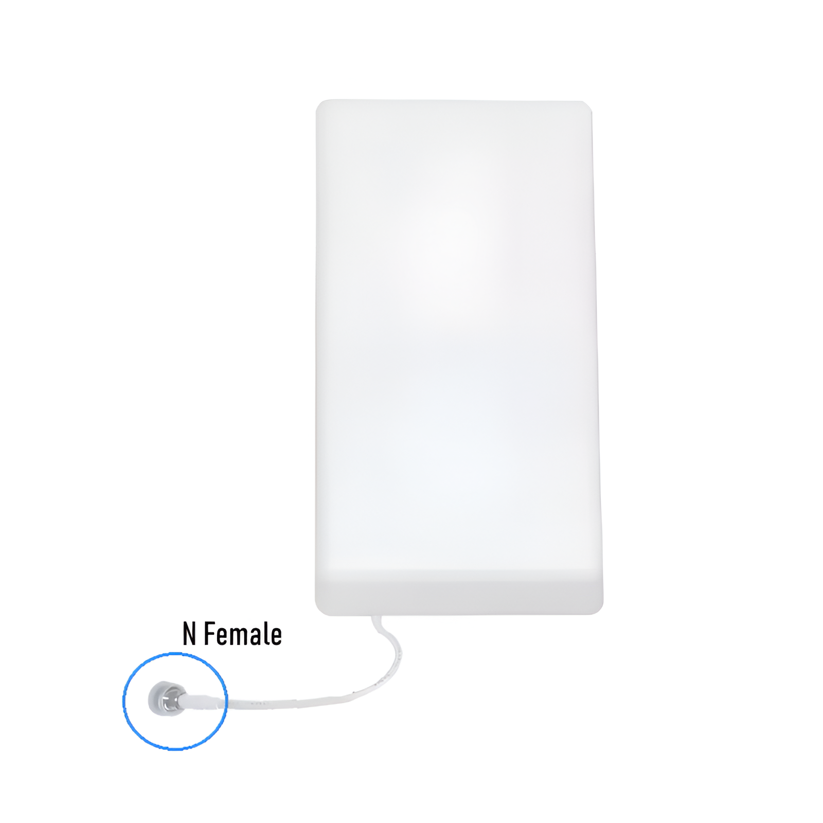 Antena omnidireccional exterior 600 a 2700 Mhz 12db