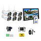 Kit de Cámaras WiFi NVR 8CH 5MP/3MP - Visión Nocturna a Color y Detección Humana - Miniatura 1