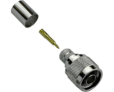 Conector N Macho para LMR-400 (Crimp)