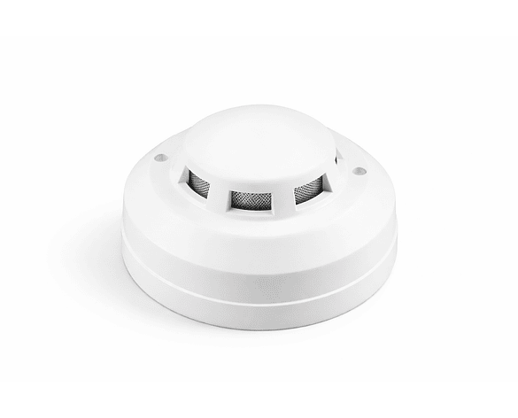 Detector de Humo Fotoeléctrico con Cable para Alarmas – Sensor de Alta Sensibilidad DC 9-24V independiente