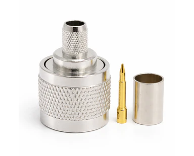 Conector Tipo N Macho L16 para Cable LMR300 5D-FB RG6 – RF 50 Ohm ATXD