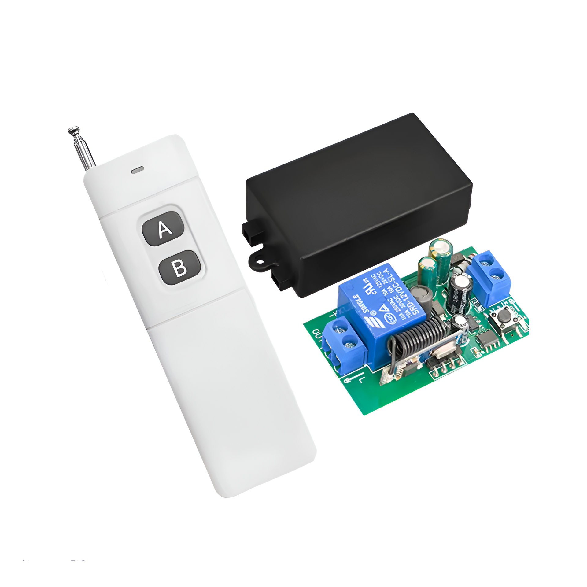 Interruptor Inalámbrico 433MHz de Largo Alcance hasta 2000m con Relé 220V 10A