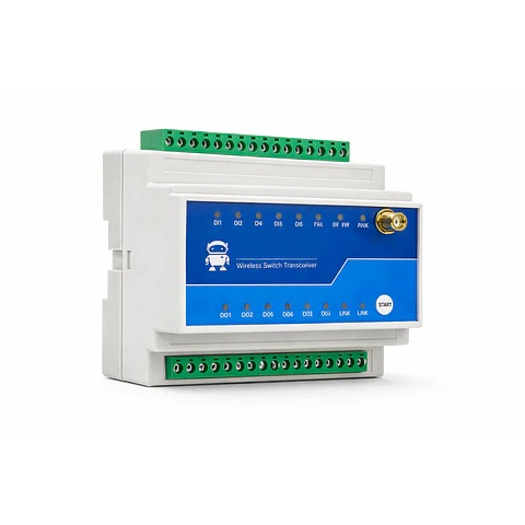 Interruptor de relé inalámbrico LoRa 8 vías 10KM