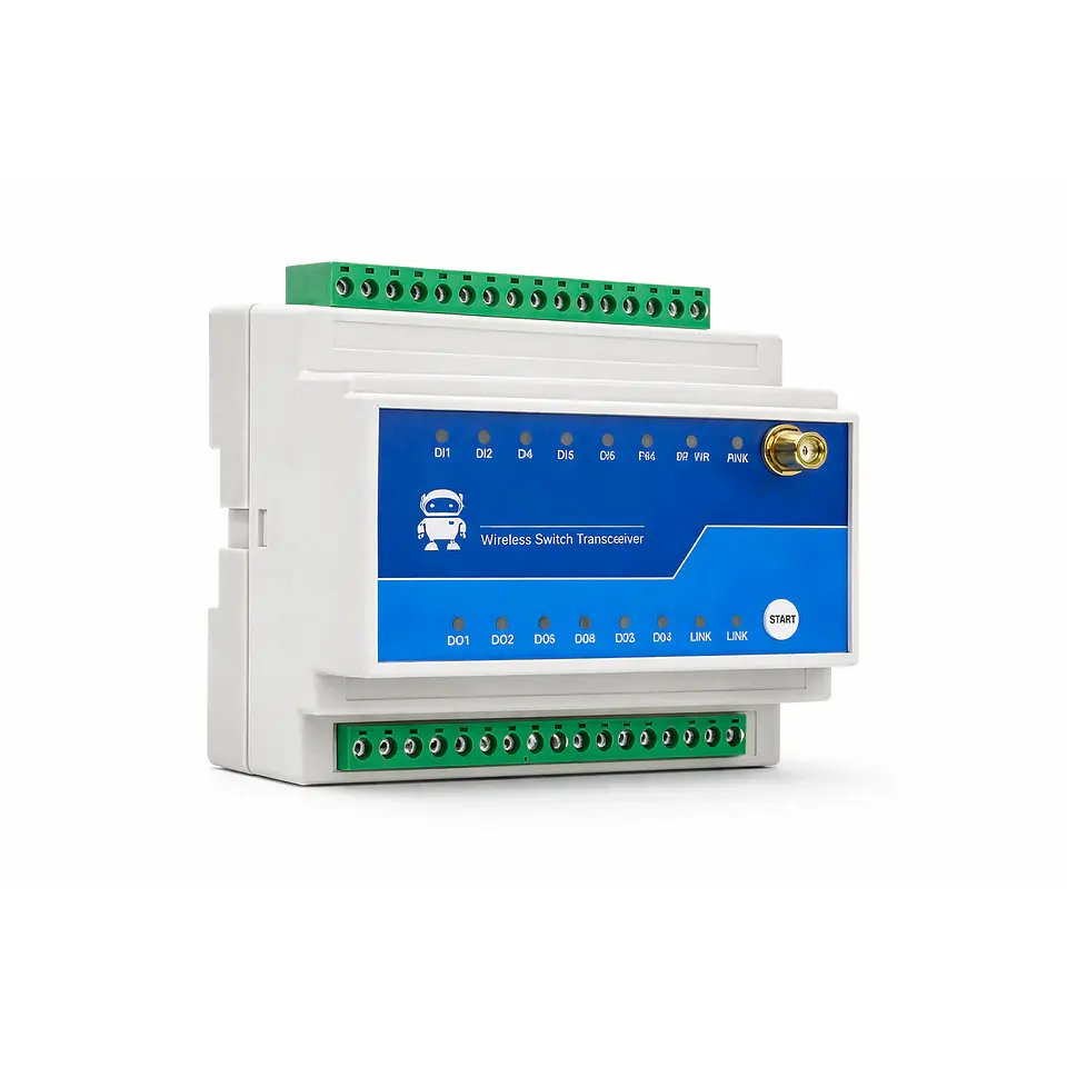 Interruptor de relé inalámbrico LoRa 8 vías 10KM 1