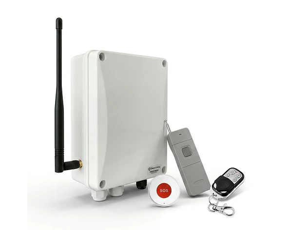 Central Máster Alarma Comunitaria con llamada y botón de pánico 4G LTE Wi-Fi RTU: Control Total y Largo Alcance 7km