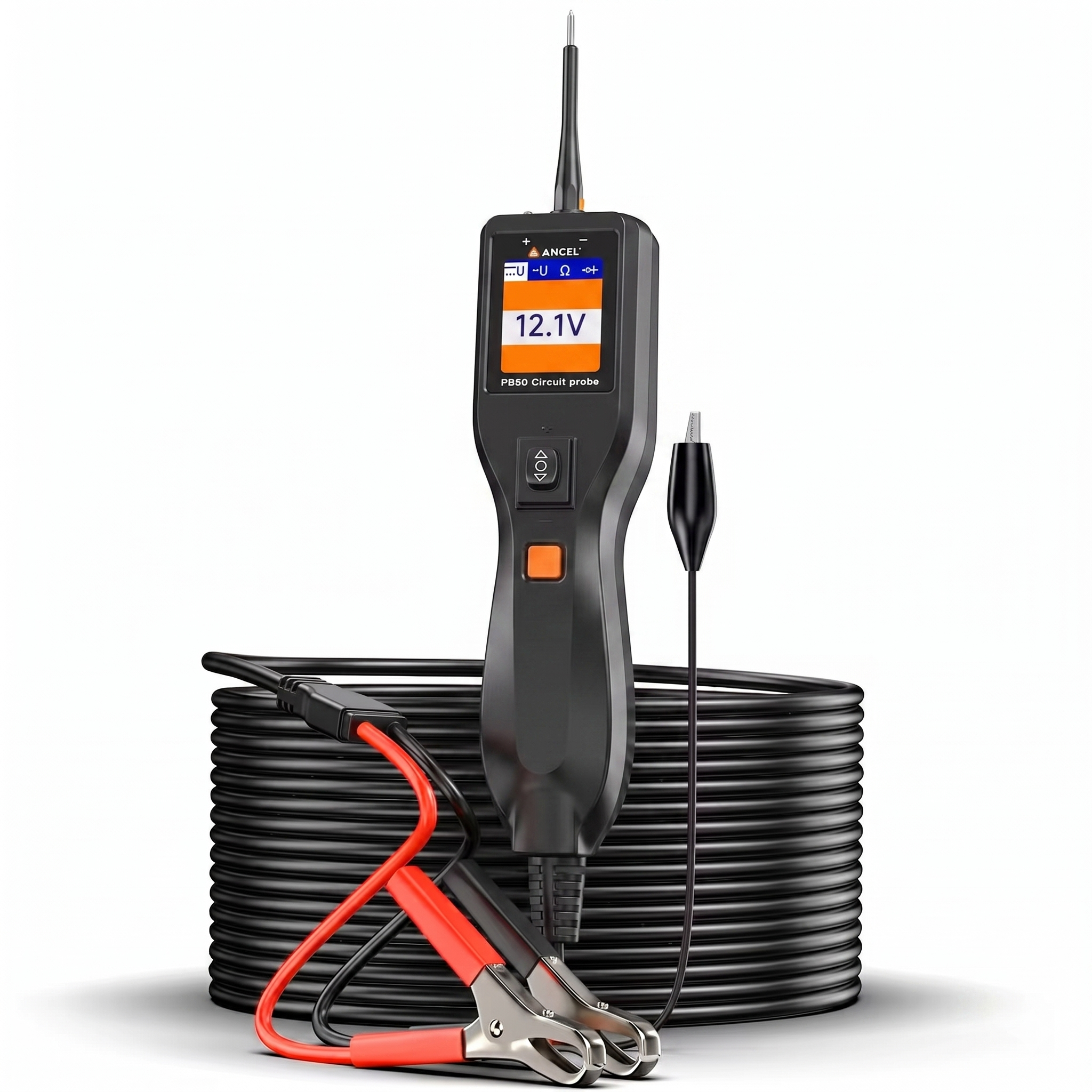 ANCEL PB: Probador de Circuitos Eléctricos 12V/24V - Power Probe Profesional