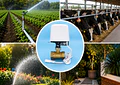 Válvula Inteligente Tuya Zigbee/WiFi para Agua 1/2