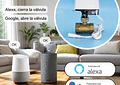 Válvula Inteligente Tuya Zigbee/WiFi para Agua 1/2