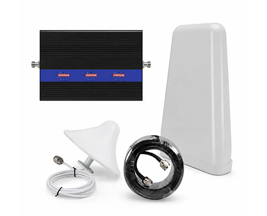 Repetidor de Señal Celular Tribanda 75dB 25dbm 850/1900/700 MHz Lintratek | Amplificador 3G 4G para Claro, Entel y Movistar