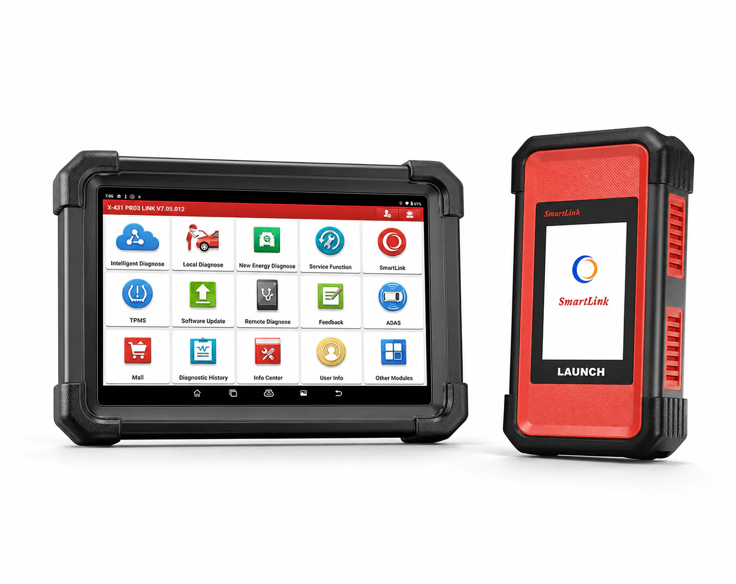 LAUNCH X431 PRO3S+ SmartLink HD – Escáner Automotriz Profesional para Autos y Camiones 12V / 24V 1