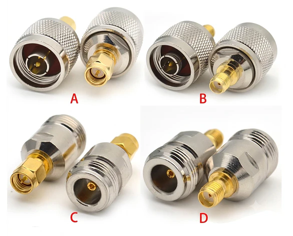 Adaptador SMA a N macho hembra