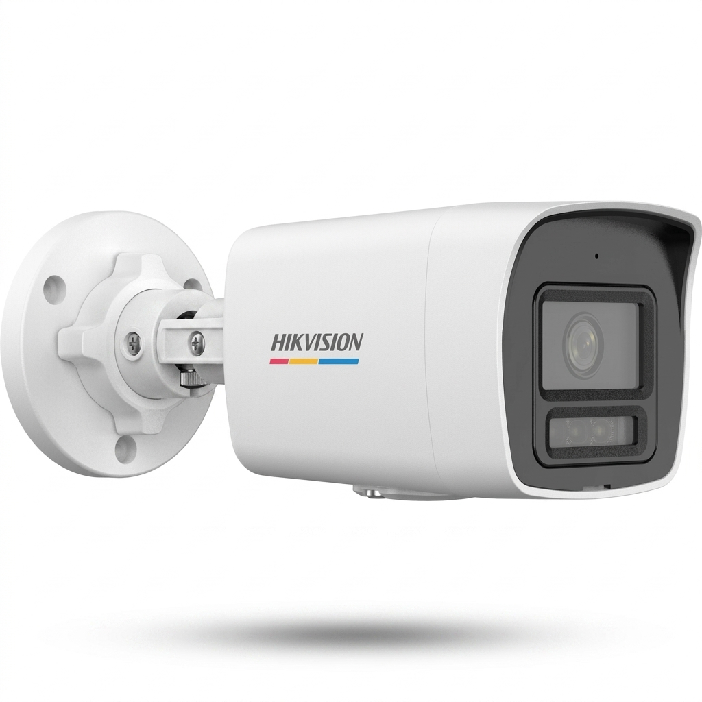Cámara IP Hikvision DS-2CD1067G3-LIU 6MP ColorVu 3.0 PoE Bullet Exterior IP67 con Audio Integrado