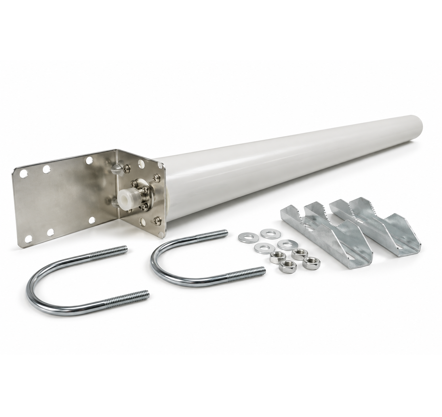 Antena Omnidireccional Exterior 20 dBi 698-2700 MHz OBL-20NK-690/270 | Antena Alta Ganancia para 4G LTE y Amplificadores Celulares
