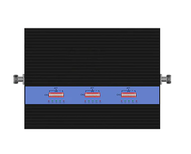 Repetidor de Tribanda Lintratek de Alta Ganancia 80dB 2G 3G 4G B5 (850MHz) / B2 (1900MHz) / B7 (2600 MHz)