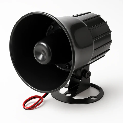 Sirena alarma exterior 12V 15W alta potencia