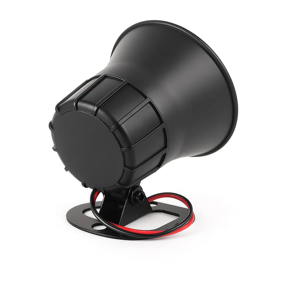 Sirena alarma exterior 12V 15W alta potencia 2