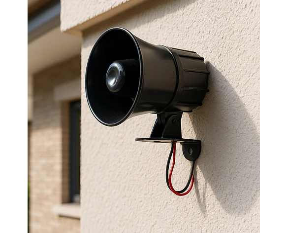 Sirena alarma exterior 12V 15W alta potencia