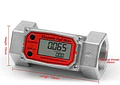 Medidor de flujo de turbina digital para líquidos