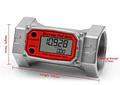 Medidor de flujo de turbina digital para líquidos