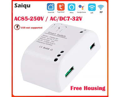Interruptor inteligente Wifi 10A control remoto