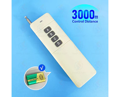 Transmisor RF 433MHz de larga distancia