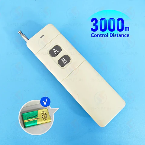 Transmisor RF 433MHz de larga distancia