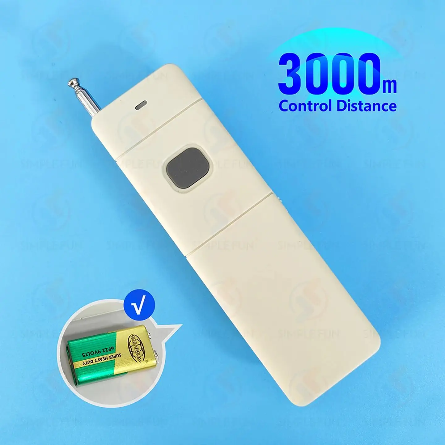 Transmisor RF 433MHz de larga distancia 4