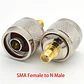 Adaptador SMA a N macho hembra - Miniatura 3