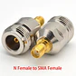 Adaptador SMA a N macho hembra - Miniatura 5